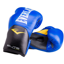 Перчатки боксерские Everlast Elite ProStyle, синие