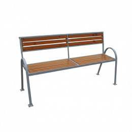 Скамейка со спинкой 1,5м