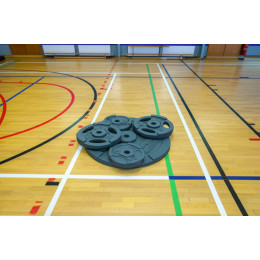 Комплект штанга и гантели MironFIt чугунный 65 кг