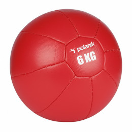 Медицинбол 6 кг, искусственная кожа