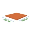 Резиновое покрытие тиров 1000x1000x20мм