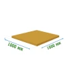 Резиновое покрытие тиров 1000x1000x20мм