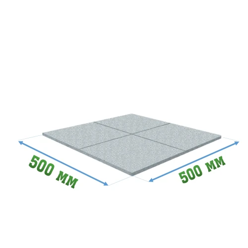 Покрытие для тиров 500x500x30мм