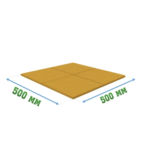 Покрытие для тиров 500x500x30мм